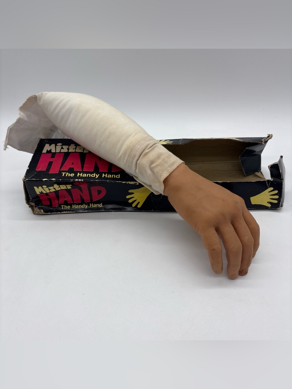 Gemmy Mister Hand The Handy Hand (1990) w/ Original Box Rare Halloween